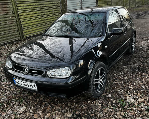 Фольксваген Гольф 2000 у Волочиске на Automoto.ua Чорний Фольксваген Гольф, об'ємом двигуна 1.39 л та пробігом 256 тис. км за 3249 $, фото 1 на Automoto.ua