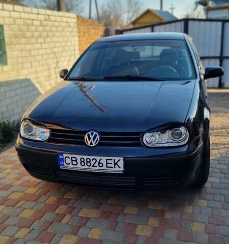 Черный Фольксваген Гольф, объемом двигателя 1.6 л и пробегом 263 тыс. км за 4250 $, фото 1 на Automoto.ua