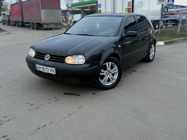 Чорний Фольксваген Гольф, об'ємом двигуна 1.9 л та пробігом 314 тис. км за 4500 $, фото 1 на Automoto.ua