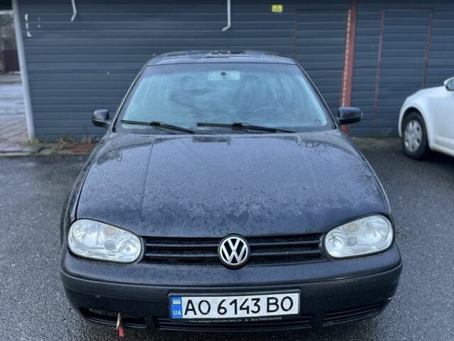 Черный Фольксваген Гольф, объемом двигателя 1.4 л и пробегом 280 тыс. км за 1350 $, фото 1 на Automoto.ua