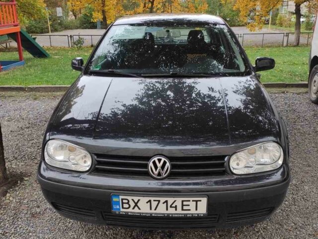 Черный Фольксваген Гольф, объемом двигателя 1.4 л и пробегом 220 тыс. км за 3850 $, фото 1 на Automoto.ua