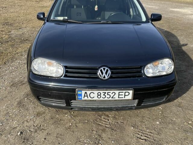 Чорний Фольксваген Гольф, об'ємом двигуна 1.6 л та пробігом 254 тис. км за 4400 $, фото 1 на Automoto.ua