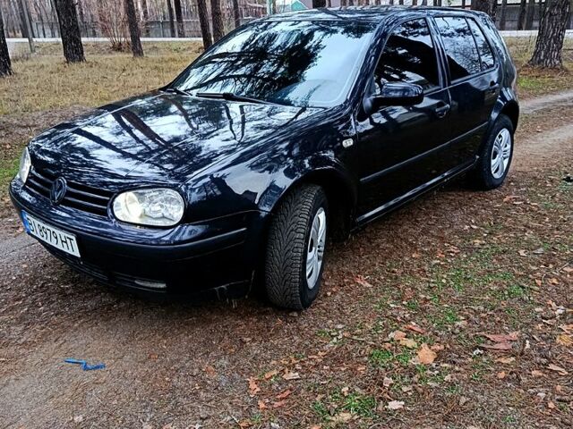 Черный Фольксваген Гольф, объемом двигателя 1.9 л и пробегом 31400 тыс. км за 5000 $, фото 1 на Automoto.ua