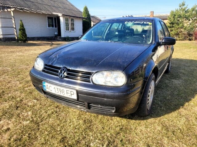 Чорний Фольксваген Гольф, об'ємом двигуна 1.9 л та пробігом 405 тис. км за 2300 $, фото 1 на Automoto.ua