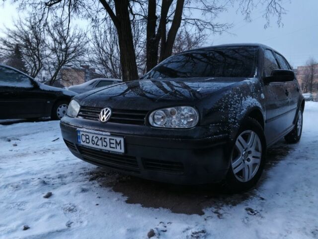 Чорний Фольксваген Гольф, об'ємом двигуна 1.6 л та пробігом 252 тис. км за 4650 $, фото 1 на Automoto.ua