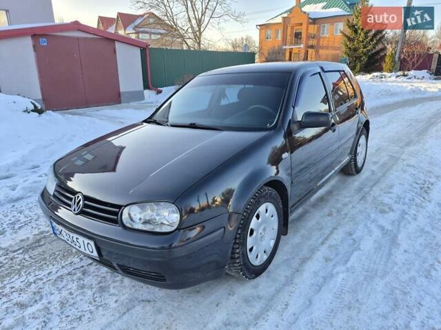 Чорний Фольксваген Гольф, об'ємом двигуна 1.9 л та пробігом 270 тис. км за 3650 $, фото 1 на Automoto.ua