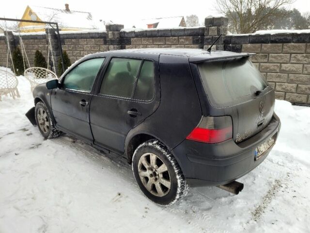 Чорний Фольксваген Гольф, об'ємом двигуна 1.9 л та пробігом 320 тис. км за 1000 $, фото 1 на Automoto.ua