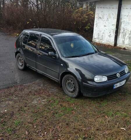 Черный Фольксваген Гольф, объемом двигателя 1.9 л и пробегом 270 тыс. км за 4000 $, фото 1 на Automoto.ua