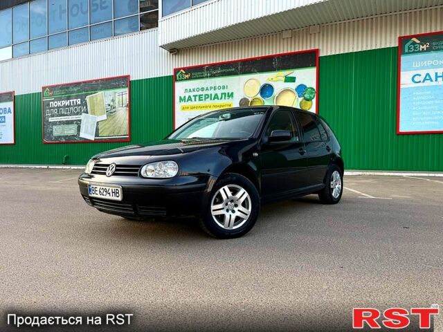 Чорний Фольксваген Гольф, об'ємом двигуна 1.6 л та пробігом 197 тис. км за 3900 $, фото 1 на Automoto.ua