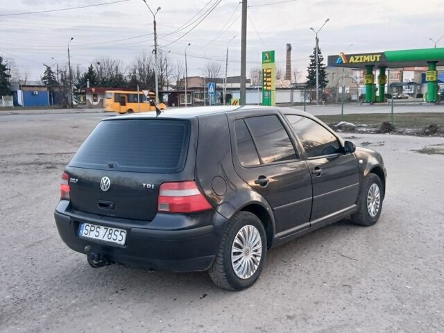 Черный Фольксваген Гольф, объемом двигателя 1.9 л и пробегом 250 тыс. км за 2550 $, фото 1 на Automoto.ua