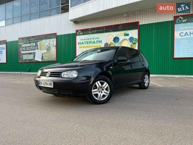 Чорний Фольксваген Гольф, об'ємом двигуна 1.6 л та пробігом 197 тис. км за 3900 $, фото 1 на Automoto.ua