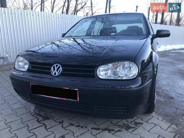 Черный Фольксваген Гольф, объемом двигателя 1.4 л и пробегом 177 тыс. км за 4486 $, фото 1 на Automoto.ua