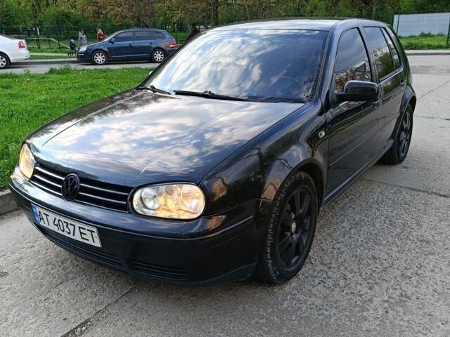 Черный Фольксваген Гольф, объемом двигателя 1.9 л и пробегом 360 тыс. км за 3500 $, фото 1 на Automoto.ua