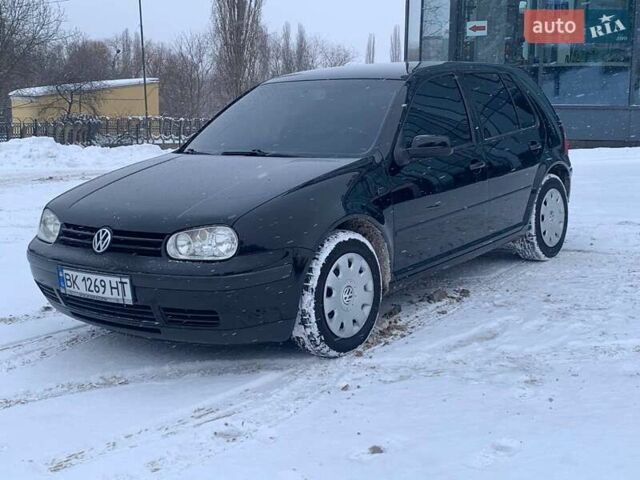 Чорний Фольксваген Гольф, об'ємом двигуна 1.6 л та пробігом 246 тис. км за 5150 $, фото 1 на Automoto.ua