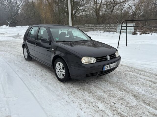 Чорний Фольксваген Гольф, об'ємом двигуна 1.4 л та пробігом 216 тис. км за 3850 $, фото 1 на Automoto.ua