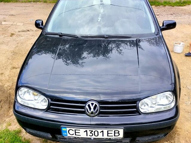 Черный Фольксваген Гольф, объемом двигателя 1.4 л и пробегом 192 тыс. км за 3850 $, фото 1 на Automoto.ua