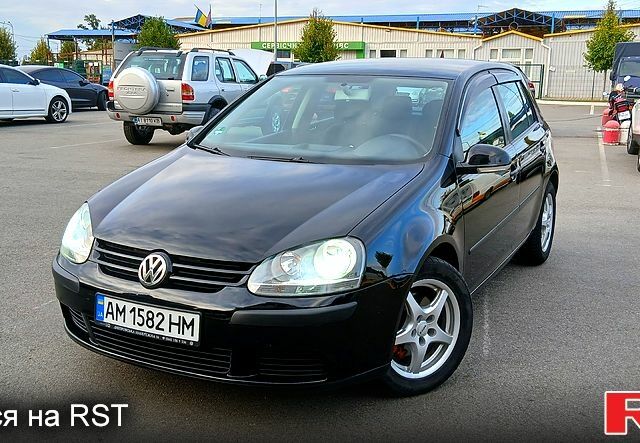 Чорний Фольксваген Гольф, об'ємом двигуна 1.4 л та пробігом 240 тис. км за 5200 $, фото 1 на Automoto.ua