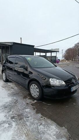 Черный Фольксваген Гольф, объемом двигателя 1.4 л и пробегом 205 тыс. км за 4700 $, фото 1 на Automoto.ua