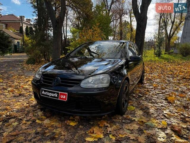 Черный Фольксваген Гольф, объемом двигателя 1.4 л и пробегом 214 тыс. км за 5490 $, фото 1 на Automoto.ua
