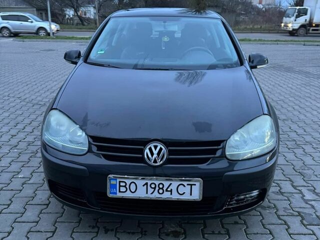 Черный Фольксваген Гольф, объемом двигателя 1.4 л и пробегом 191 тыс. км за 4307 $, фото 1 на Automoto.ua