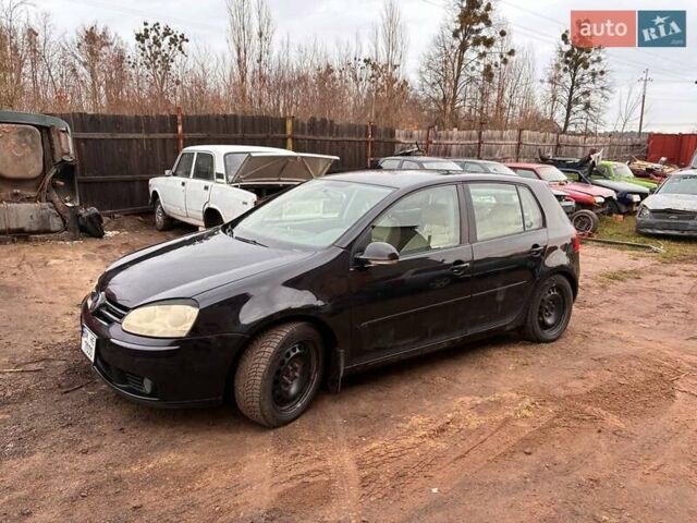 Черный Фольксваген Гольф, объемом двигателя 1.6 л и пробегом 313 тыс. км за 4600 $, фото 1 на Automoto.ua