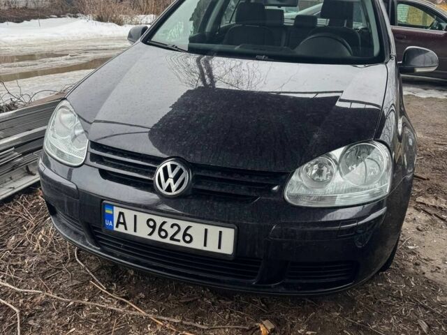 Черный Фольксваген Гольф, объемом двигателя 1.4 л и пробегом 230 тыс. км за 3927 $, фото 1 на Automoto.ua