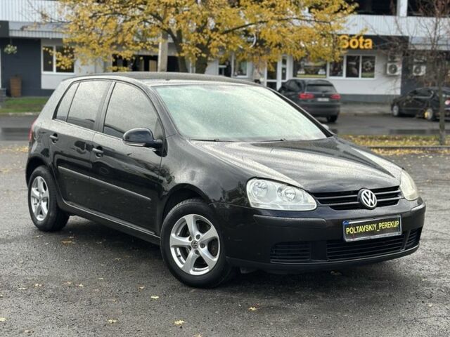 Черный Фольксваген Гольф, объемом двигателя 1.4 л и пробегом 242 тыс. км за 4999 $, фото 1 на Automoto.ua
