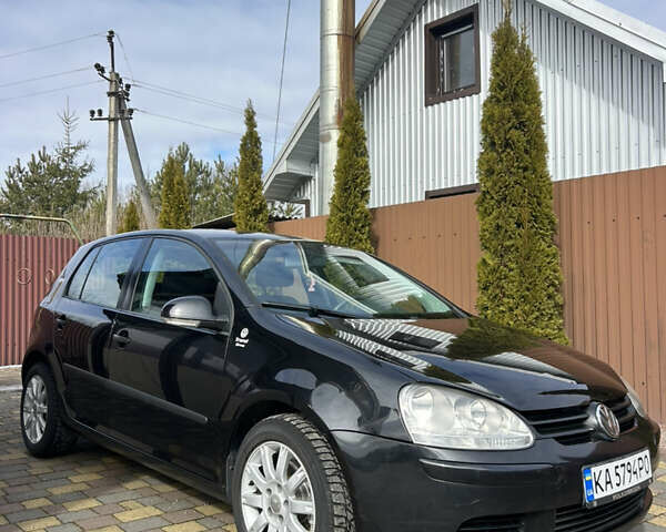 Черный Фольксваген Гольф, объемом двигателя 1.6 л и пробегом 199 тыс. км за 6450 $, фото 1 на Automoto.ua