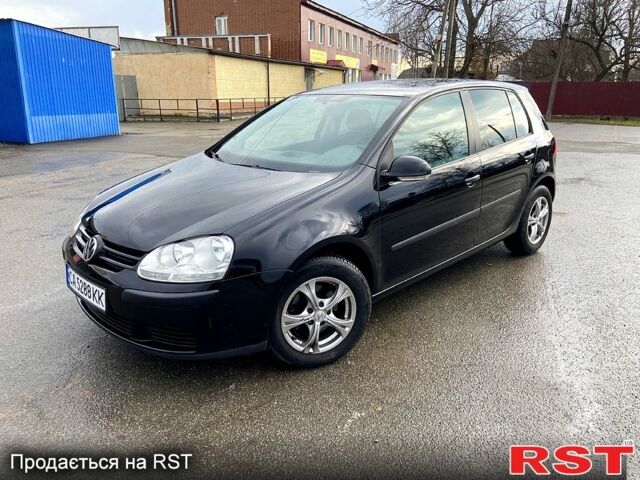 Черный Фольксваген Гольф, объемом двигателя 1.4 л и пробегом 238 тыс. км за 5300 $, фото 1 на Automoto.ua