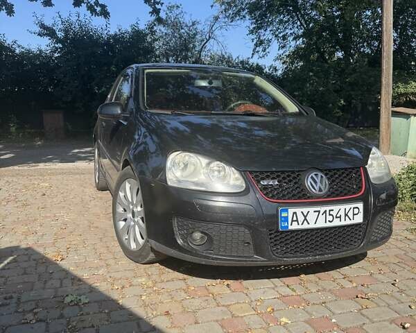 Черный Фольксваген Гольф, объемом двигателя 1.9 л и пробегом 370 тыс. км за 4800 $, фото 1 на Automoto.ua