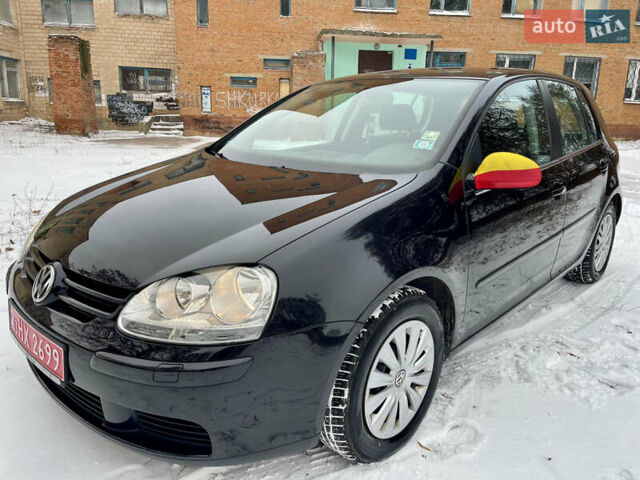 Черный Фольксваген Гольф, объемом двигателя 1.6 л и пробегом 183 тыс. км за 5199 $, фото 1 на Automoto.ua