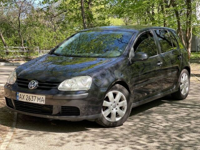 Черный Фольксваген Гольф, объемом двигателя 1.4 л и пробегом 270 тыс. км за 3800 $, фото 1 на Automoto.ua