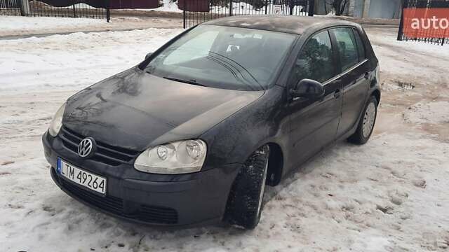 Черный Фольксваген Гольф, объемом двигателя 1.9 л и пробегом 400 тыс. км за 2600 $, фото 1 на Automoto.ua