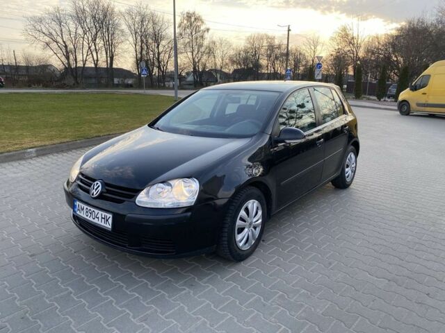 Черный Фольксваген Гольф, объемом двигателя 1.4 л и пробегом 199 тыс. км за 4950 $, фото 1 на Automoto.ua