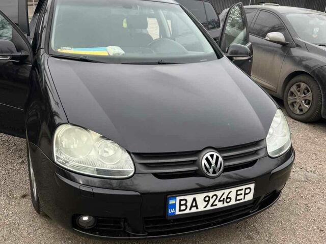 Фольксваген Гольф 2005 в Кропивницком (Кировограде) на Automoto.ua Черный Фольксваген Гольф, объемом двигателя 2 л и пробегом 190 тыс. км за 6500 $, фото 1 на Automoto.ua