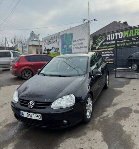 Черный Фольксваген Гольф, объемом двигателя 1.6 л и пробегом 287 тыс. км за 5700 $, фото 1 на Automoto.ua
