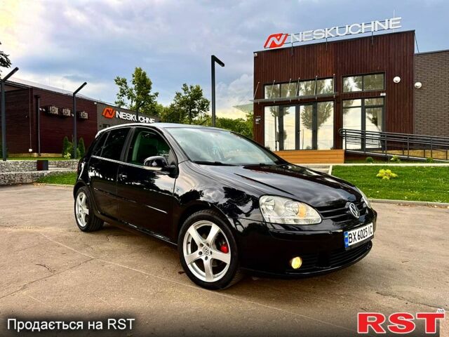 Черный Фольксваген Гольф, объемом двигателя 1.4 л и пробегом 170 тыс. км за 5500 $, фото 1 на Automoto.ua