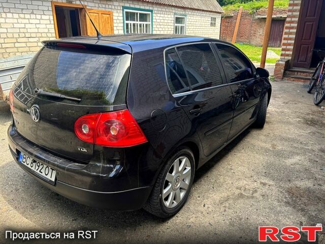 Черный Фольксваген Гольф, объемом двигателя 1.9 л и пробегом 280 тыс. км за 6700 $, фото 1 на Automoto.ua