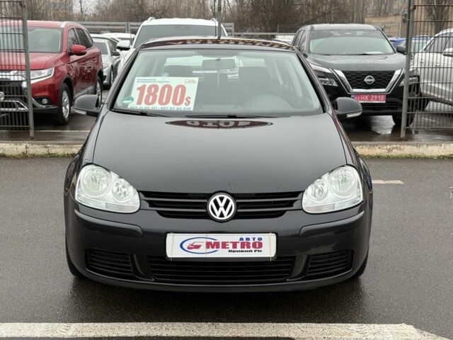 Черный Фольксваген Гольф, объемом двигателя 1.6 л и пробегом 265 тыс. км за 6300 $, фото 1 на Automoto.ua