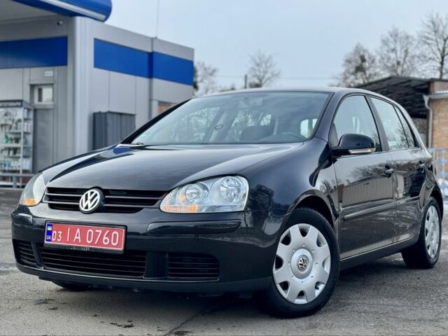 Чорний Фольксваген Гольф, об'ємом двигуна 1.6 л та пробігом 221 тис. км за 5950 $, фото 1 на Automoto.ua