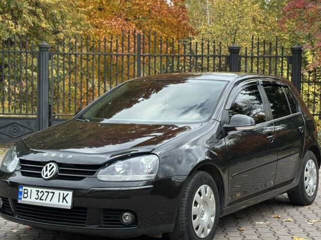 Черный Фольксваген Гольф, объемом двигателя 1.6 л и пробегом 201 тыс. км за 6400 $, фото 1 на Automoto.ua