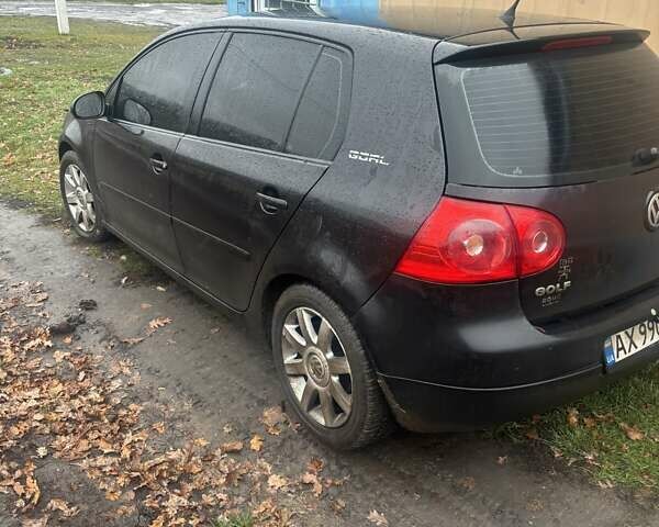 Черный Фольксваген Гольф, объемом двигателя 1.9 л и пробегом 270 тыс. км за 6000 $, фото 1 на Automoto.ua