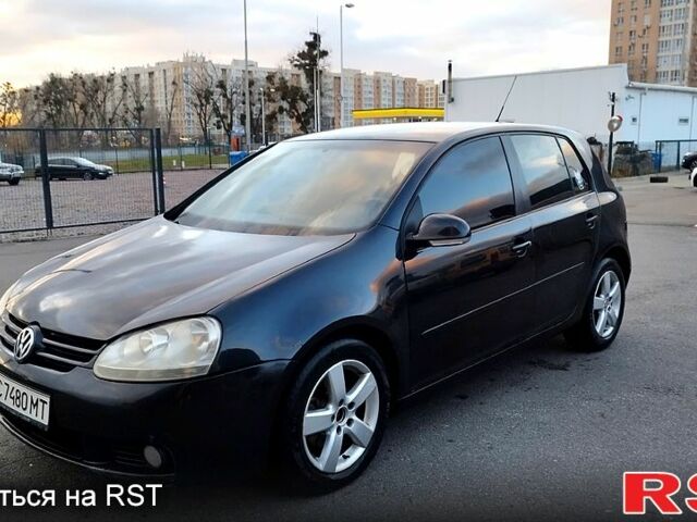 Черный Фольксваген Гольф, объемом двигателя 2.5 л и пробегом 258 тыс. км за 5350 $, фото 1 на Automoto.ua