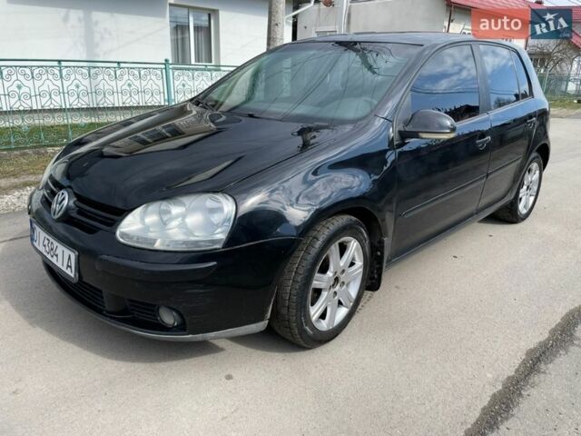 Черный Фольксваген Гольф, объемом двигателя 1.6 л и пробегом 250 тыс. км за 5150 $, фото 1 на Automoto.ua