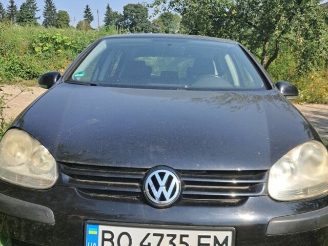 Черный Фольксваген Гольф, объемом двигателя 1.4 л и пробегом 202 тыс. км за 4650 $, фото 1 на Automoto.ua