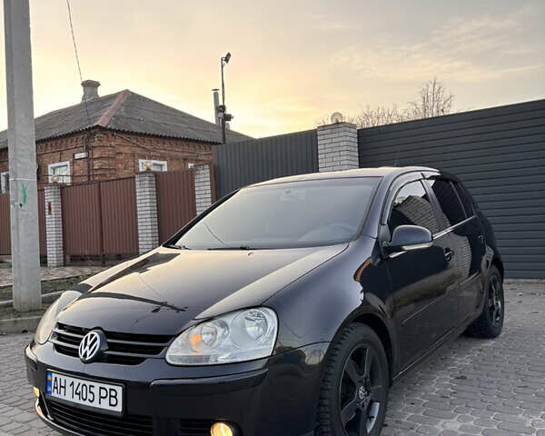 Черный Фольксваген Гольф, объемом двигателя 1.6 л и пробегом 280 тыс. км за 6300 $, фото 1 на Automoto.ua