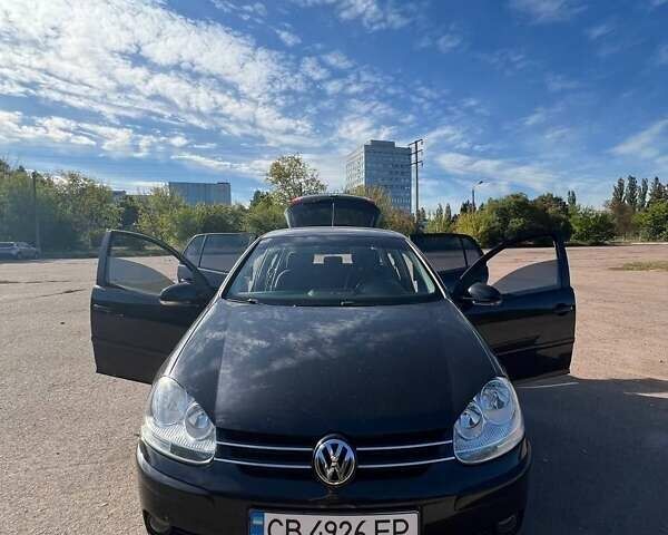 Черный Фольксваген Гольф, объемом двигателя 1.4 л и пробегом 248 тыс. км за 6000 $, фото 1 на Automoto.ua