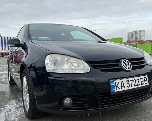 Черный Фольксваген Гольф, объемом двигателя 1.4 л и пробегом 242 тыс. км за 4500 $, фото 1 на Automoto.ua