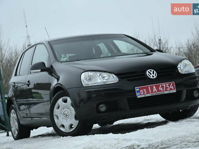 Черный Фольксваген Гольф, объемом двигателя 1.4 л и пробегом 186 тыс. км за 5800 $, фото 1 на Automoto.ua