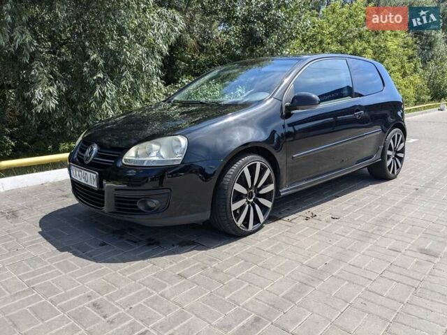Черный Фольксваген Гольф, объемом двигателя 1.4 л и пробегом 230 тыс. км за 6500 $, фото 1 на Automoto.ua